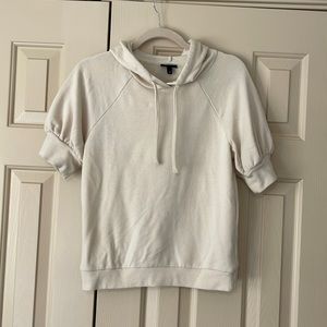 Who What Wear Short Sleeve Hoodie